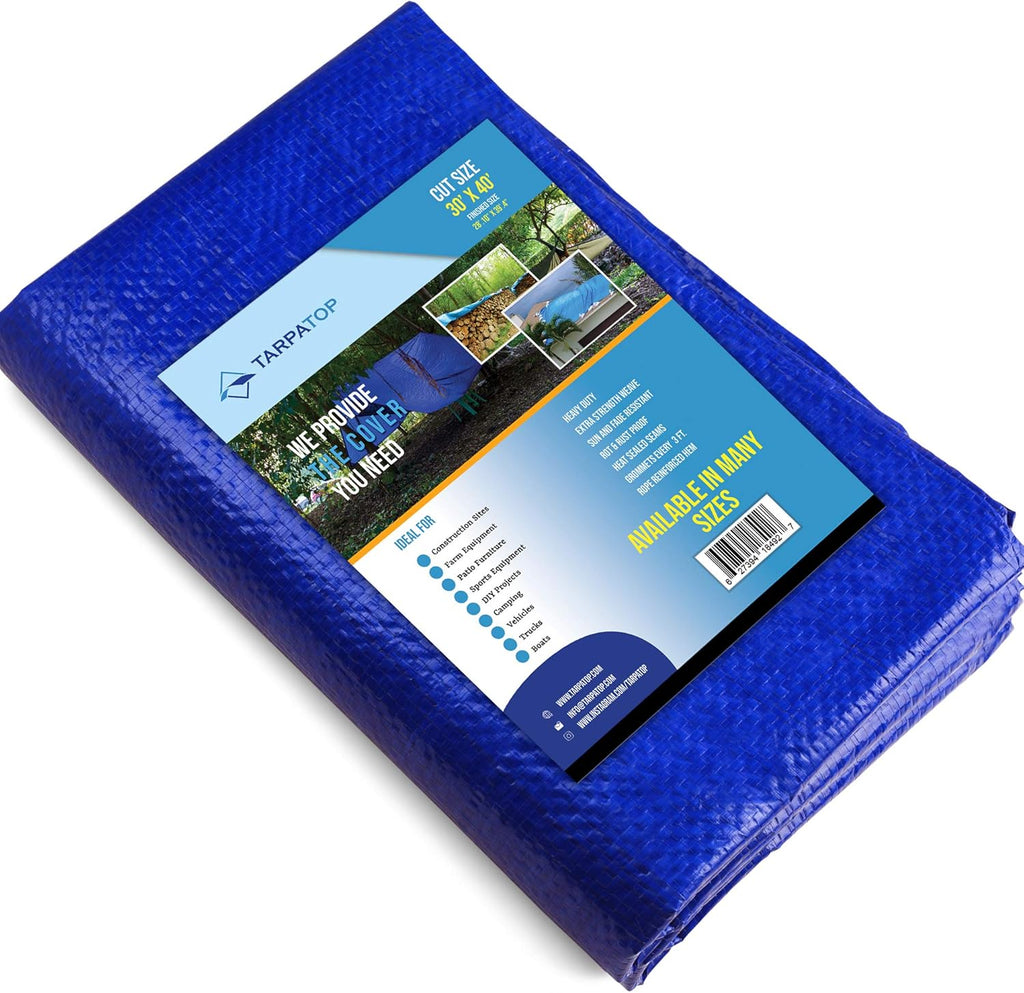 Blue Waterproof Poly Tarp K207