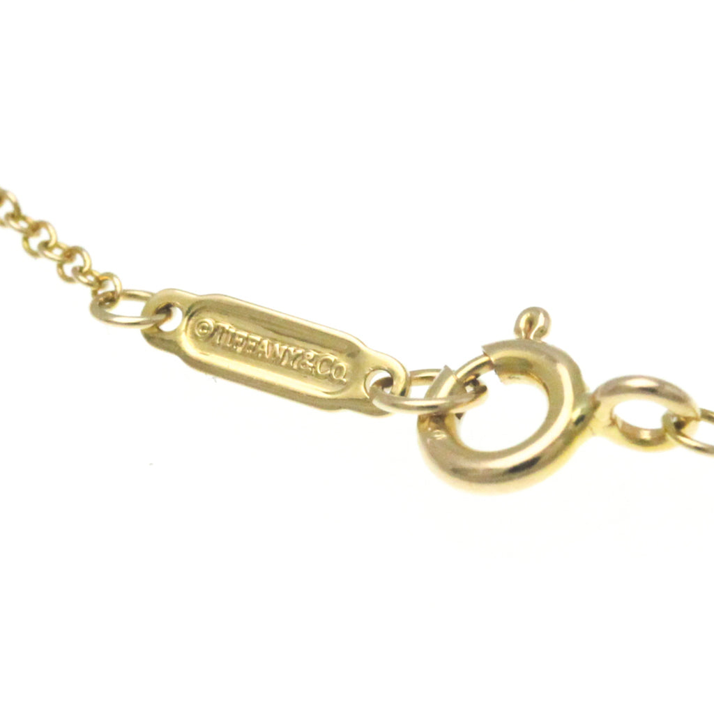 18K Yellow Gold Diamond Heart Pendant Necklace P6064