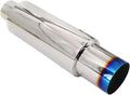 Blue Burnt Stainless Steel Exhaust Tip 18.5" Length Pack of 2 X91958