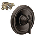 Oil Rubbed Bronze Single-Handle Valve Trim Kit with Valve R247822