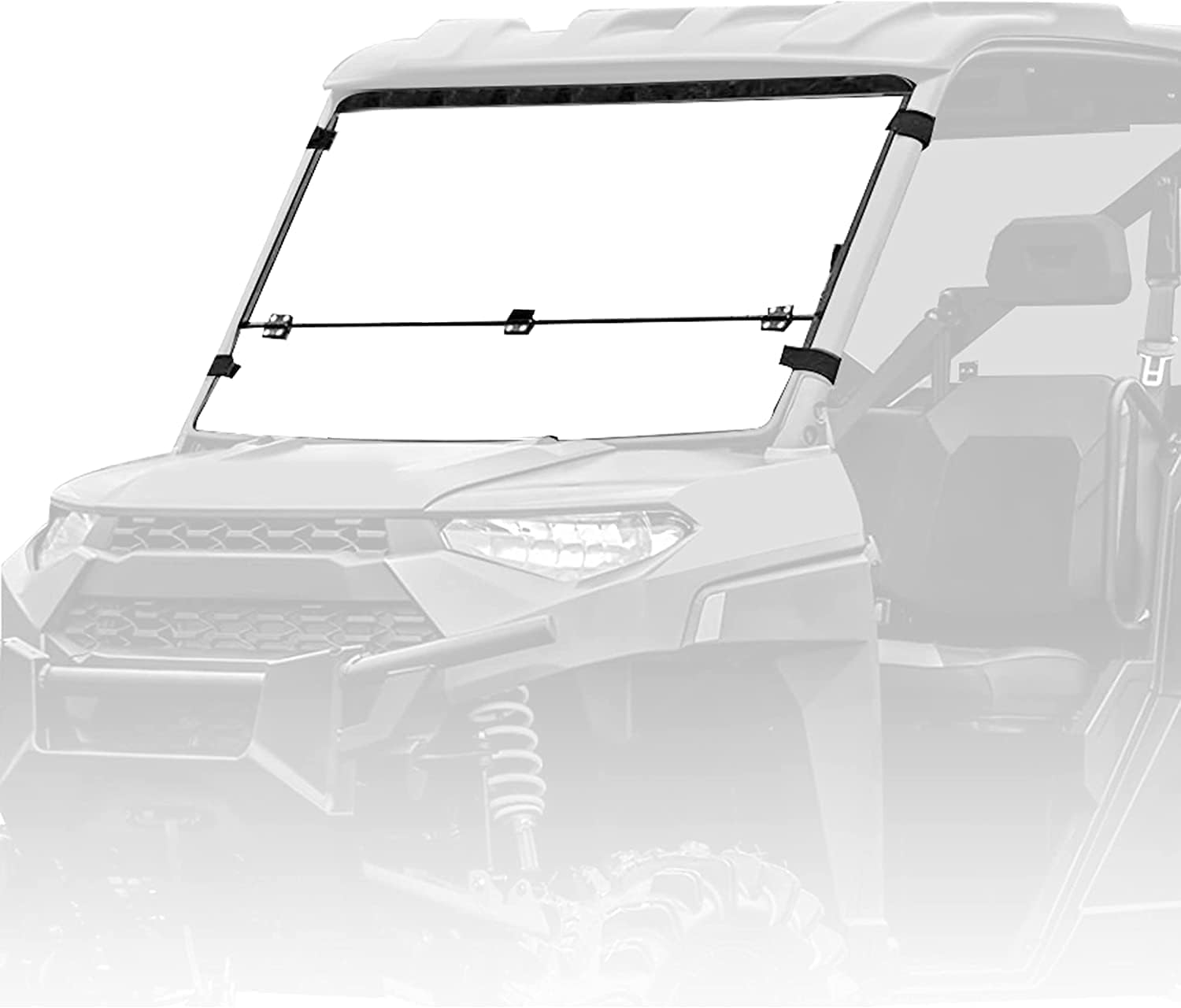 2-in-1 Fold Down Clear Windscreen X38263