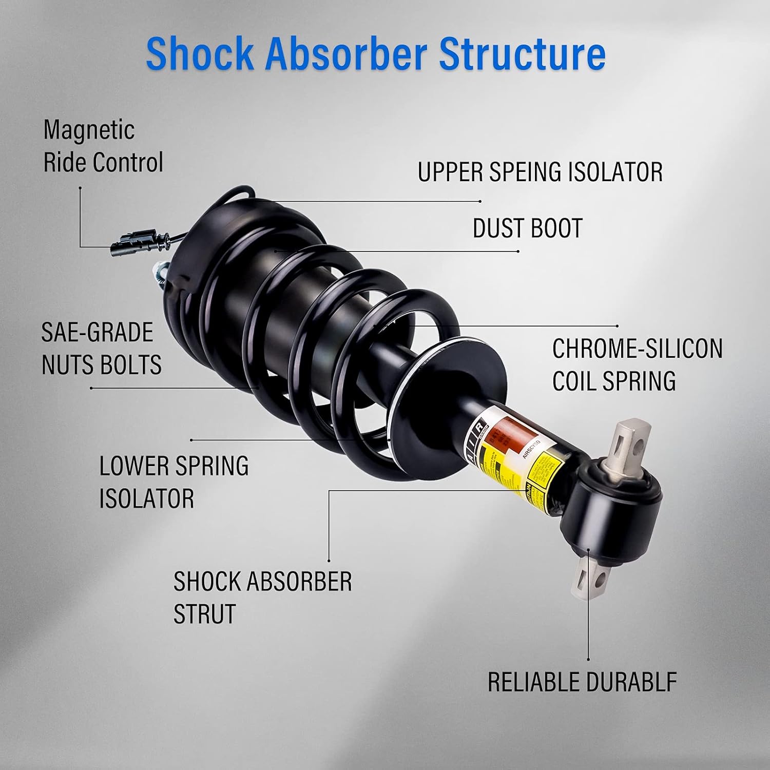 Front Shocks Absorber and Struts Assembly Magneride Suspension B56256