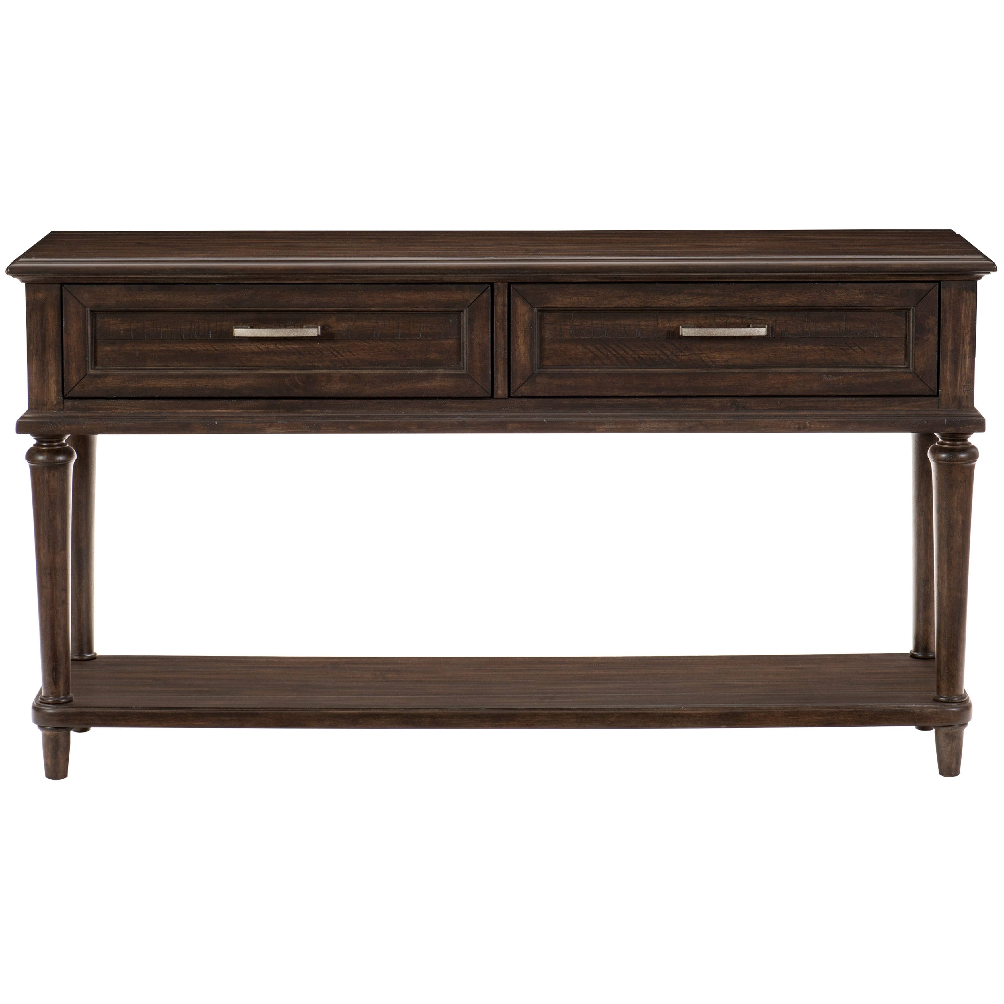 Driftwood Light Brown Sofa Table B8121