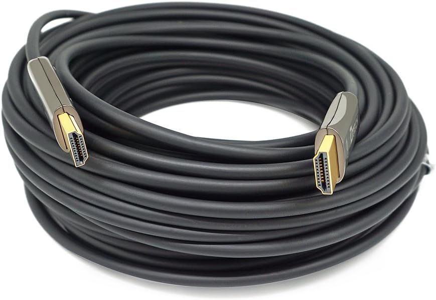Ultra Slim Fiber Optic HDMI 2.0 Cable 100 Feet V166390