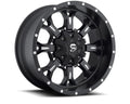 Matte Black Milled 1-Piece Cast Wheel 17x9 E790