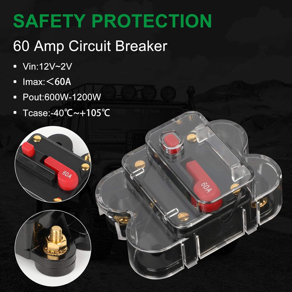 8 Gang Touch Switch Panel with Harness and Stickers Q7131