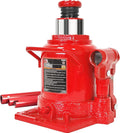 20 Ton Hydraulic Bottle Jack, Red, Pack of 2 G670