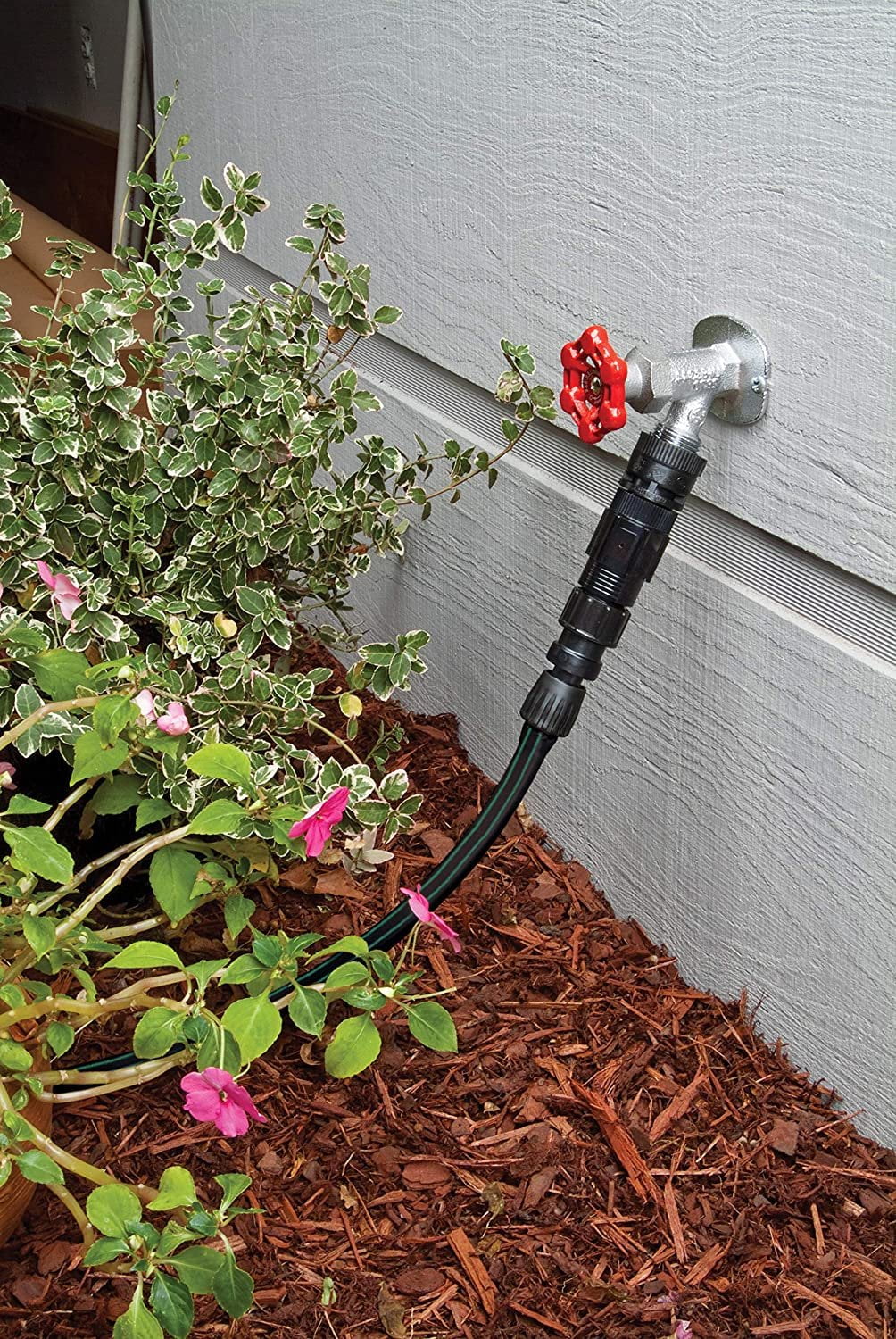 Drip Irrigation Watering Kit with Drippers, Micro-Bubblers and Micro-Sprays K84858