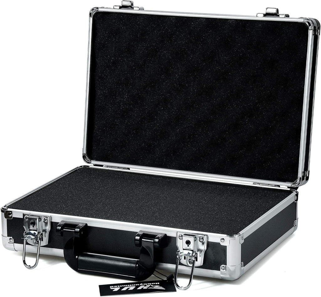 18in Two-Tone Aluminum Case with Pluck Foam Interior B9470