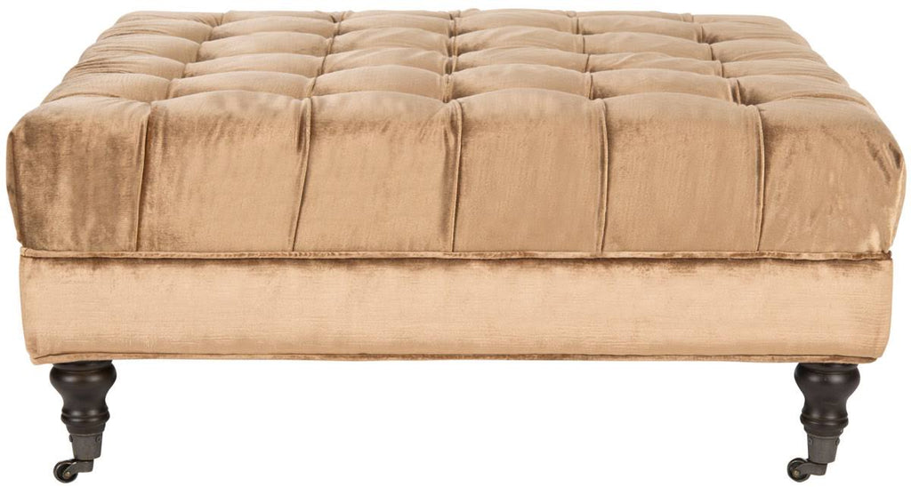 Gold Olive Cocktail Ottoman D32605
