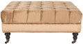 Gold Olive Cocktail Ottoman D32605