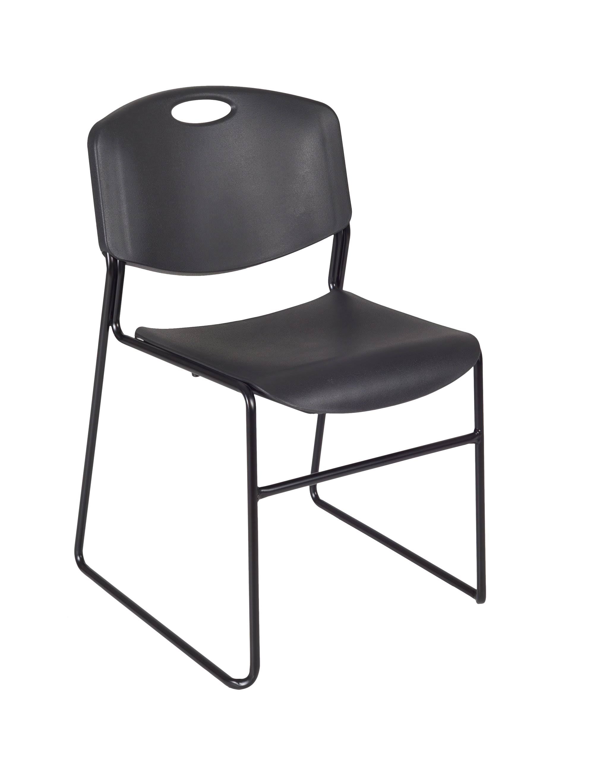 Round Breakroom Table with 4 Stack Chairs P6097