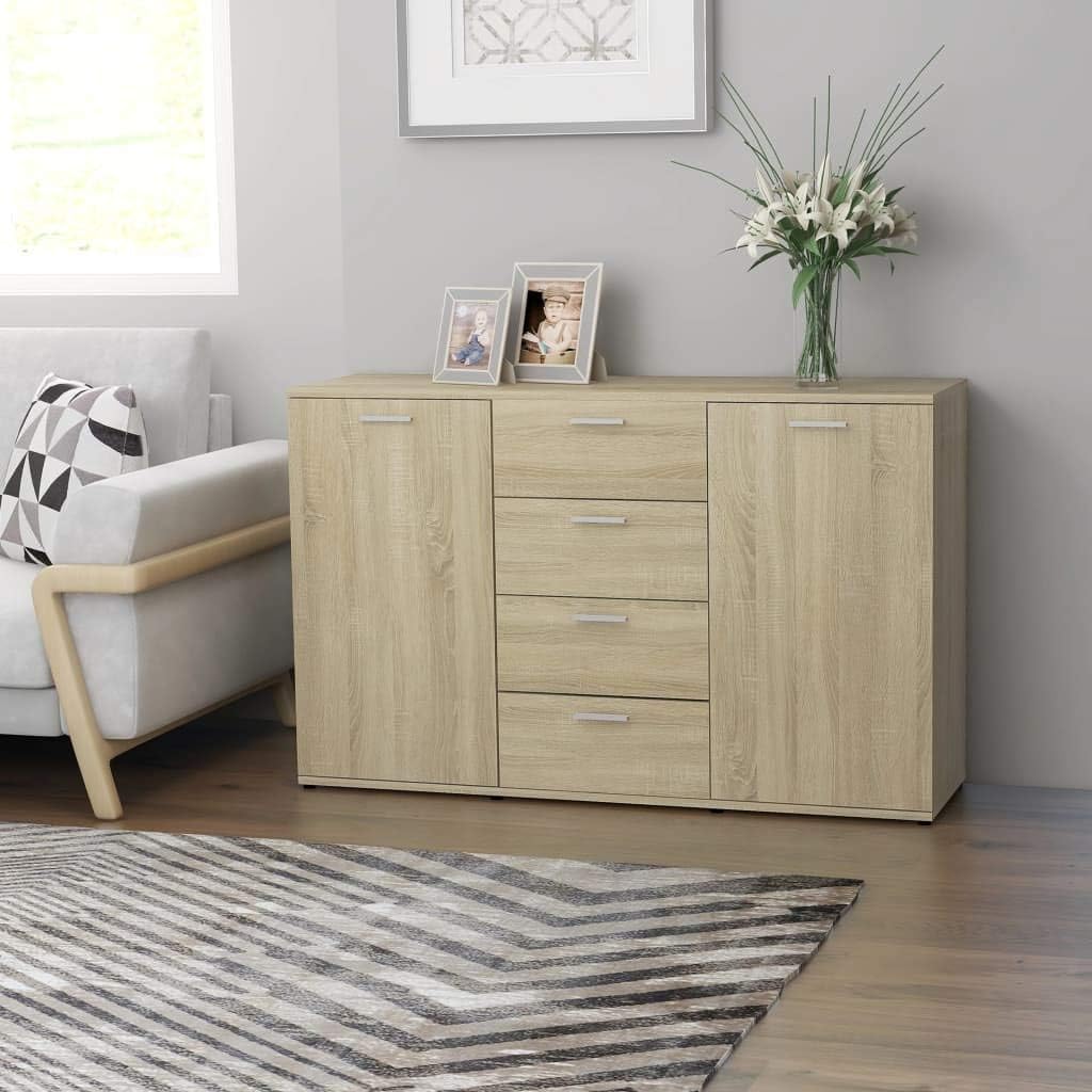 Gray Chipboard Sideboard O904