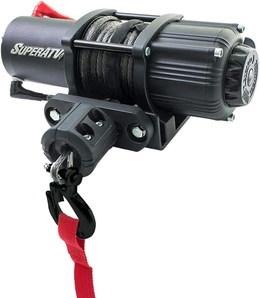 Black Ops 3500 lb Winch with Winch Mounting Plate L494858