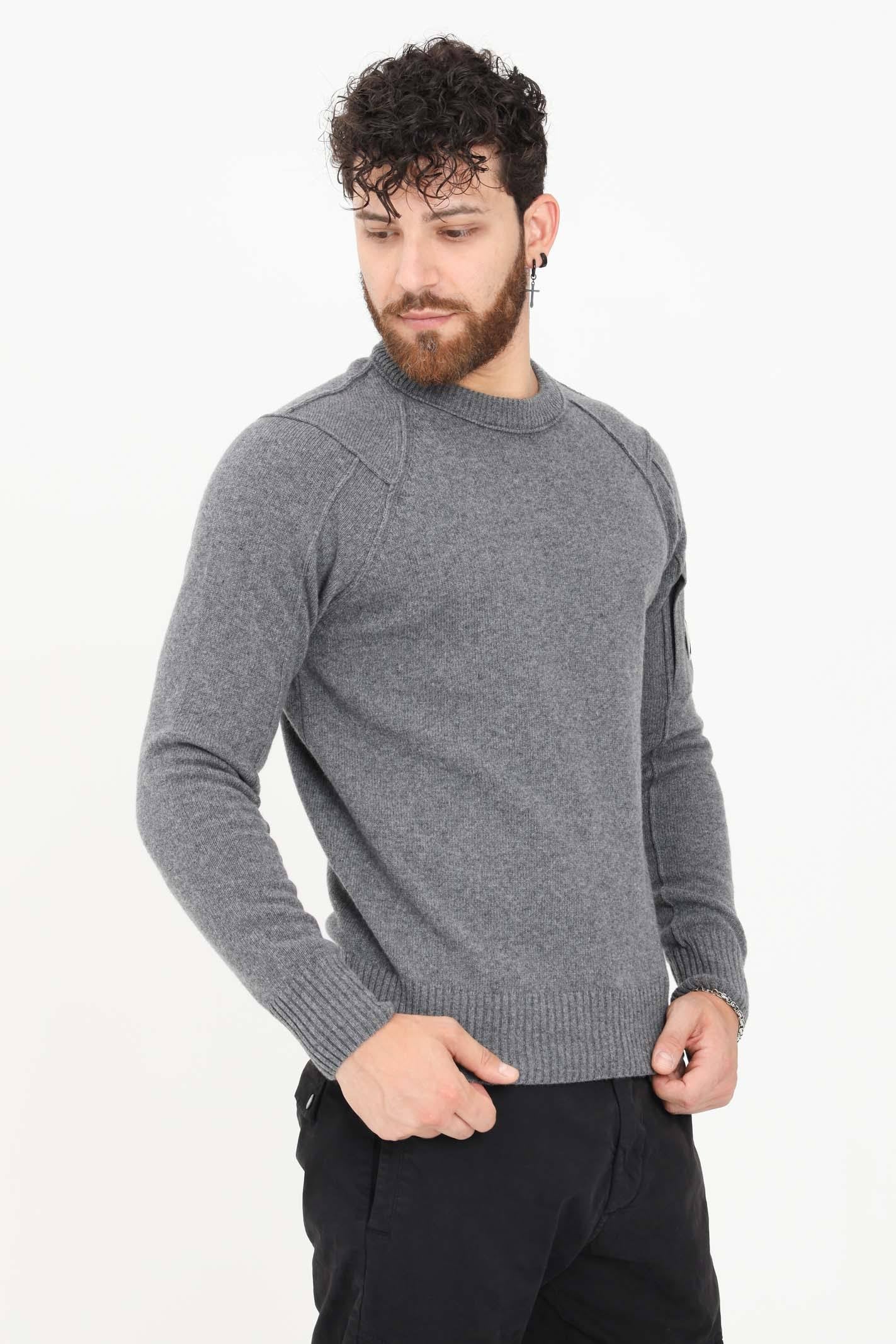 Melange Grey Crewneck Jumper W4464