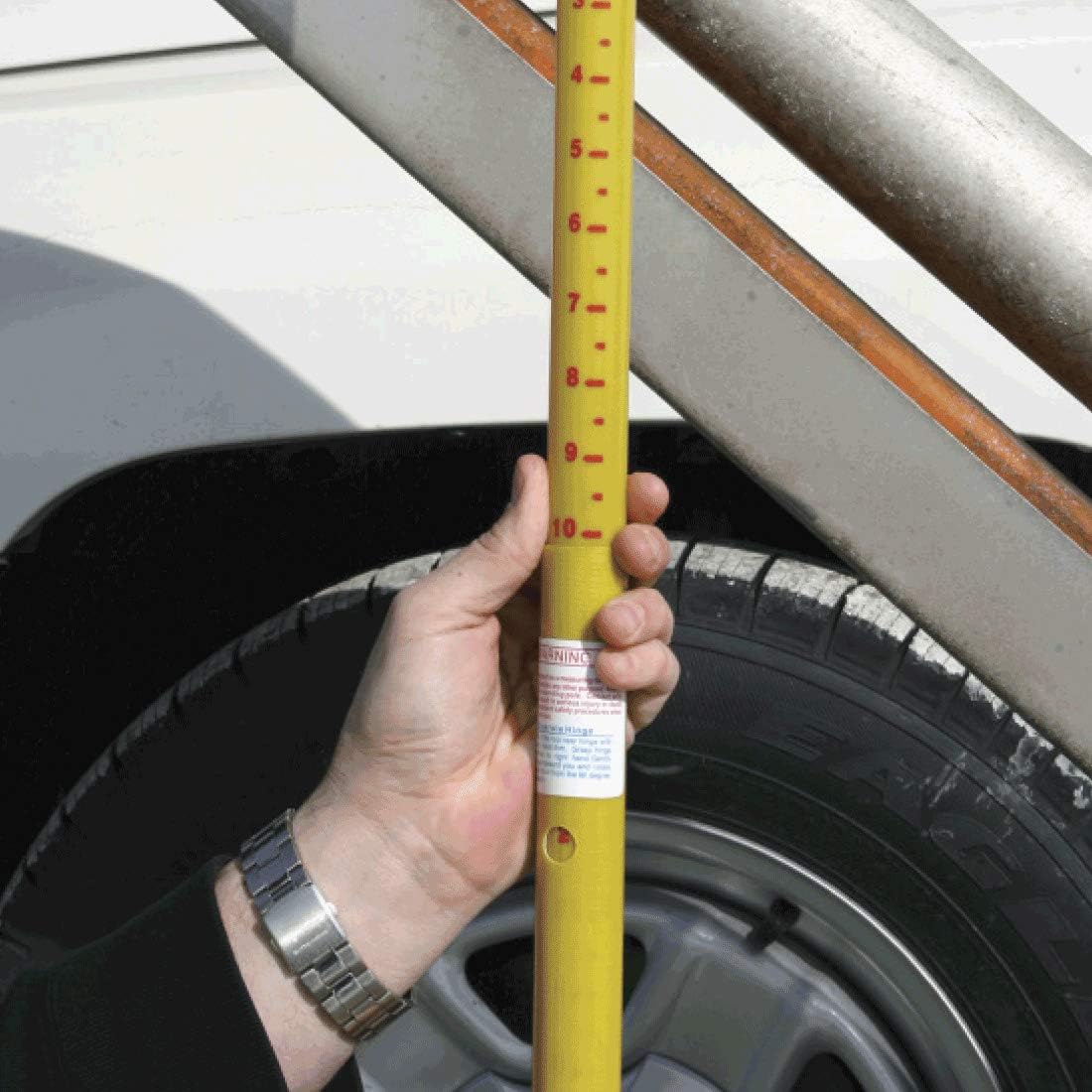 Quick Click Height Stick Measures Up to 15 Feet X75624