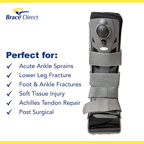 Tall Air CAM Walker Boot - Orthopedic Full Shell Air Cast Walking Boot F8462