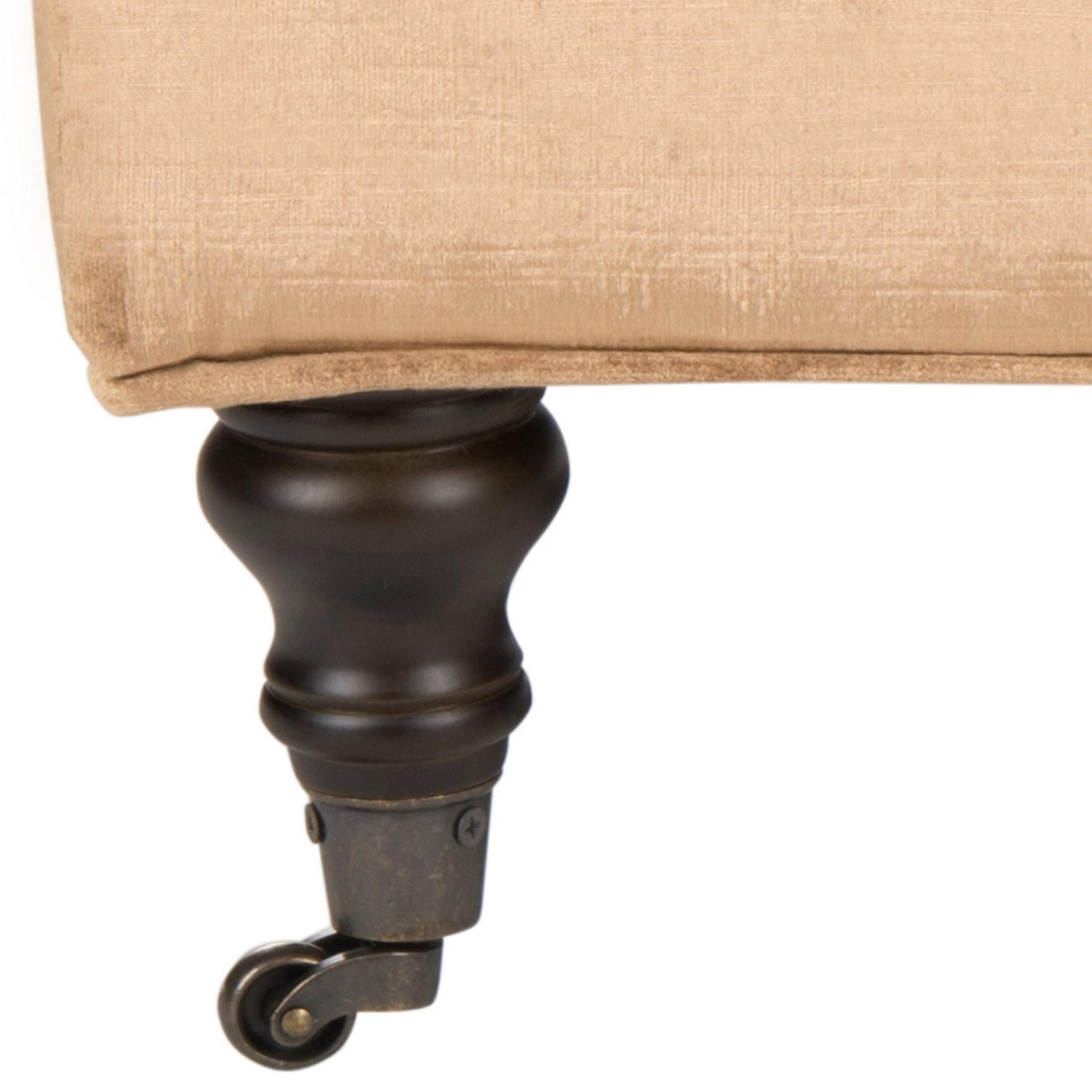 Gold Olive Cocktail Ottoman D32605
