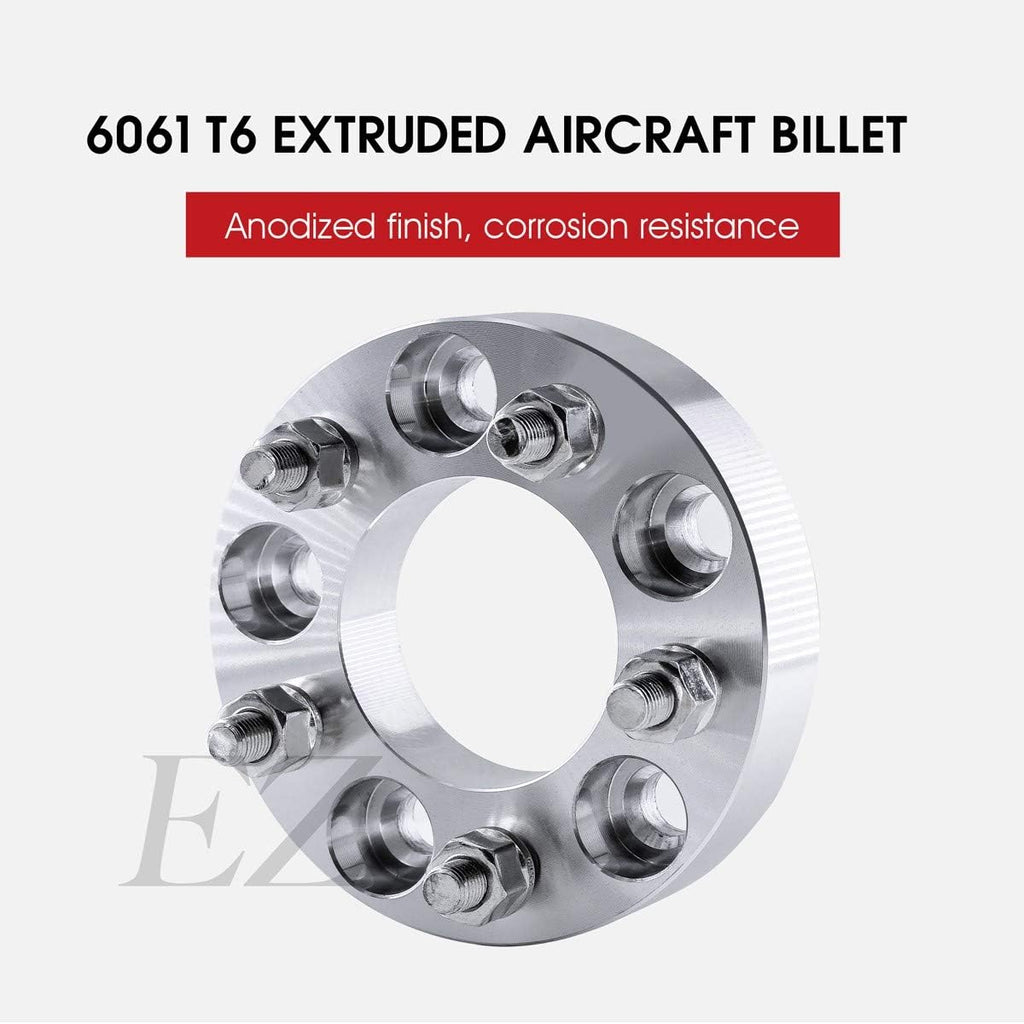 2 Wheel Adapters 5x4.5 to 5x5 Thickness 1 Inch Z10876