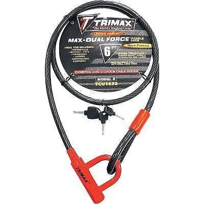 U-Lock & Cable 6' L X15Mm Z127362