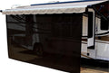 Solar Mesh Sunscreen for 12V Electric RV Awning, 15' x 8', Black C900