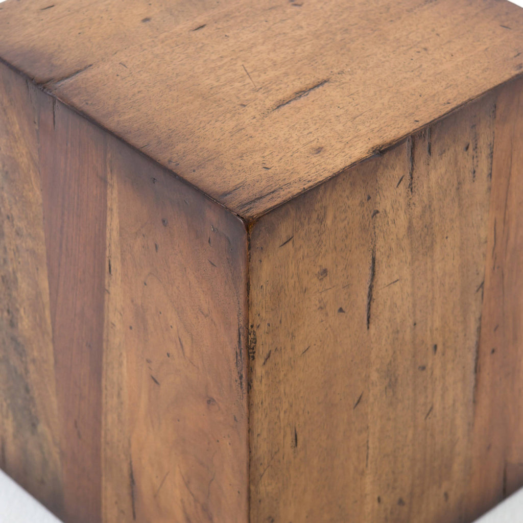 Aged Brown End Table P258169