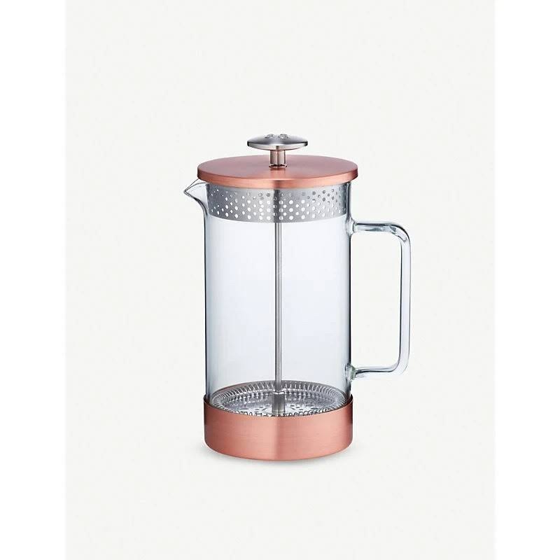 Eight Cup Borosilicate Glass and Stainless-Steel Coffee Press 1L T65815