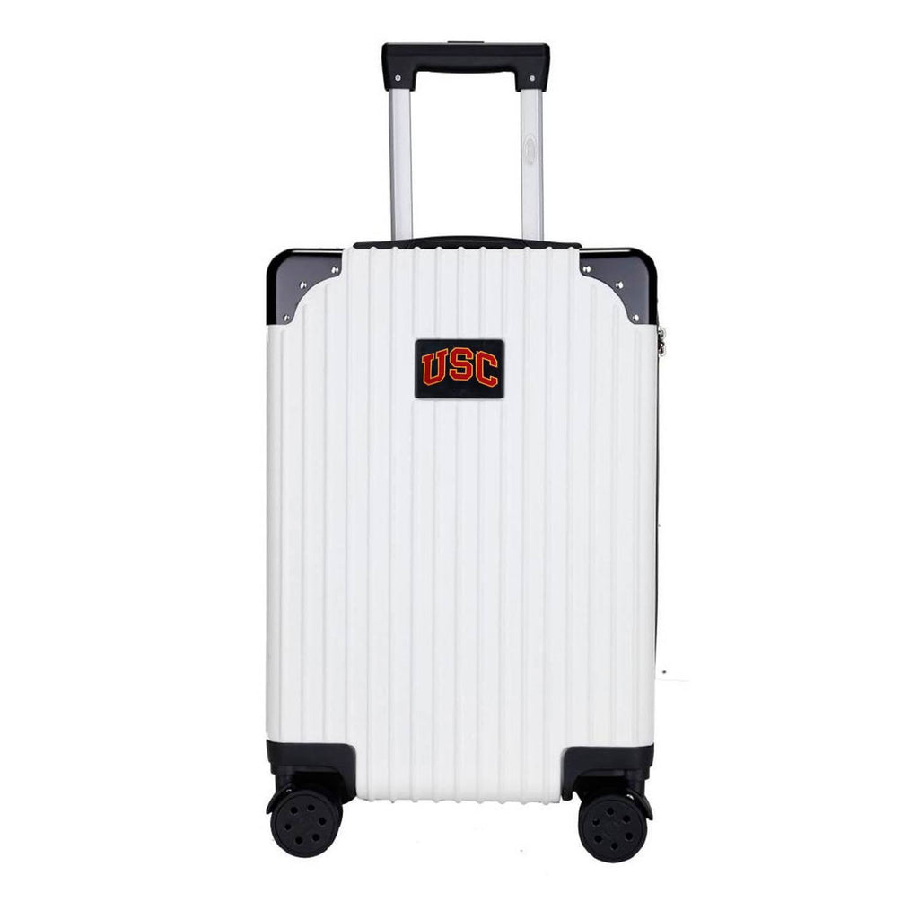 White 21x22 Carry on Suitcase A291