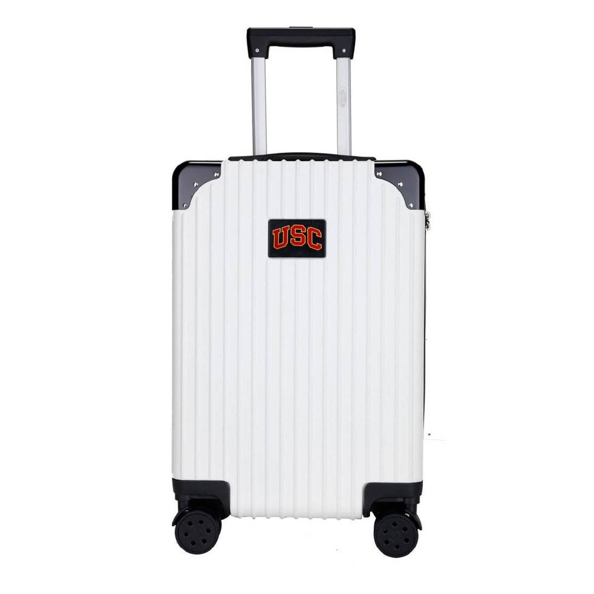 White 21x22 Carry on Suitcase A291
