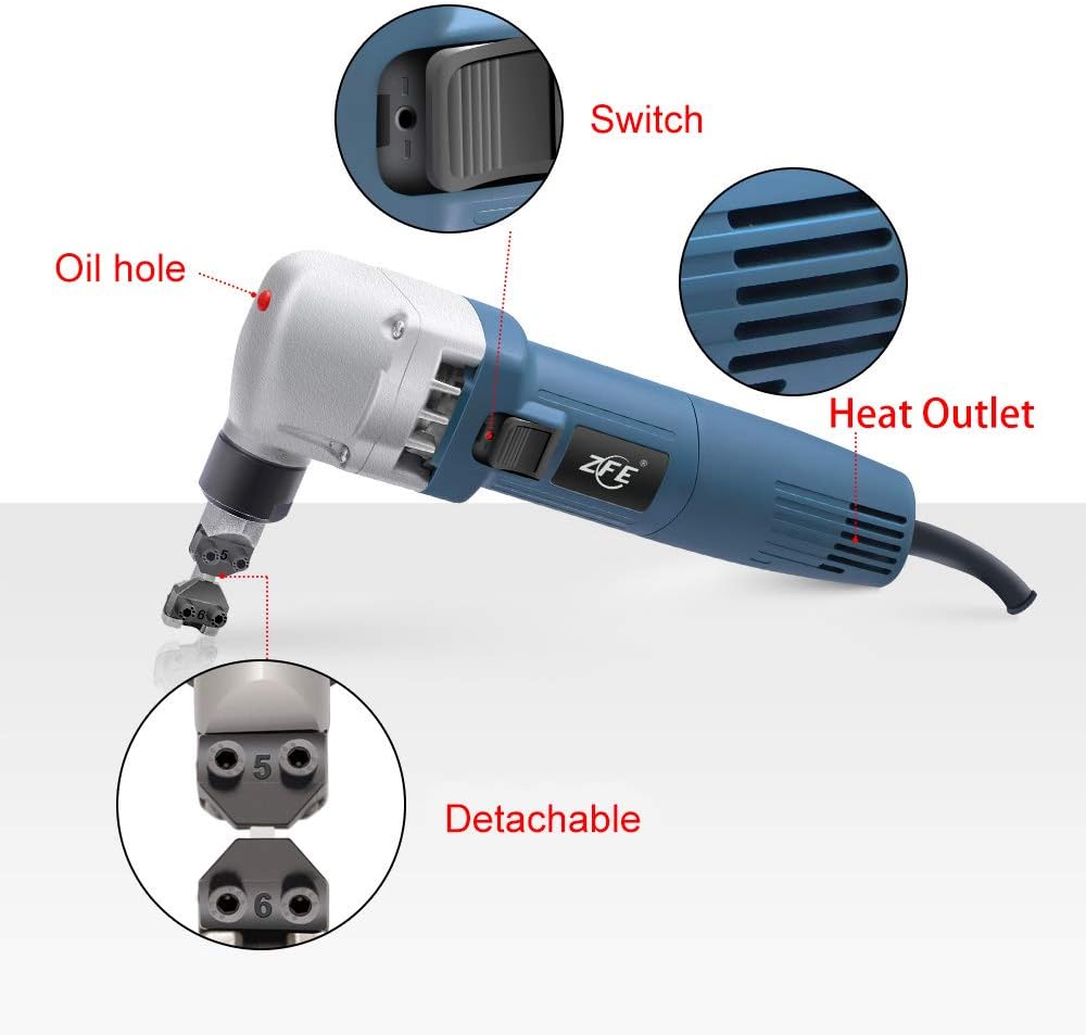 380W Electric Metal Nibbler for Cutting Stainless Steel A93522