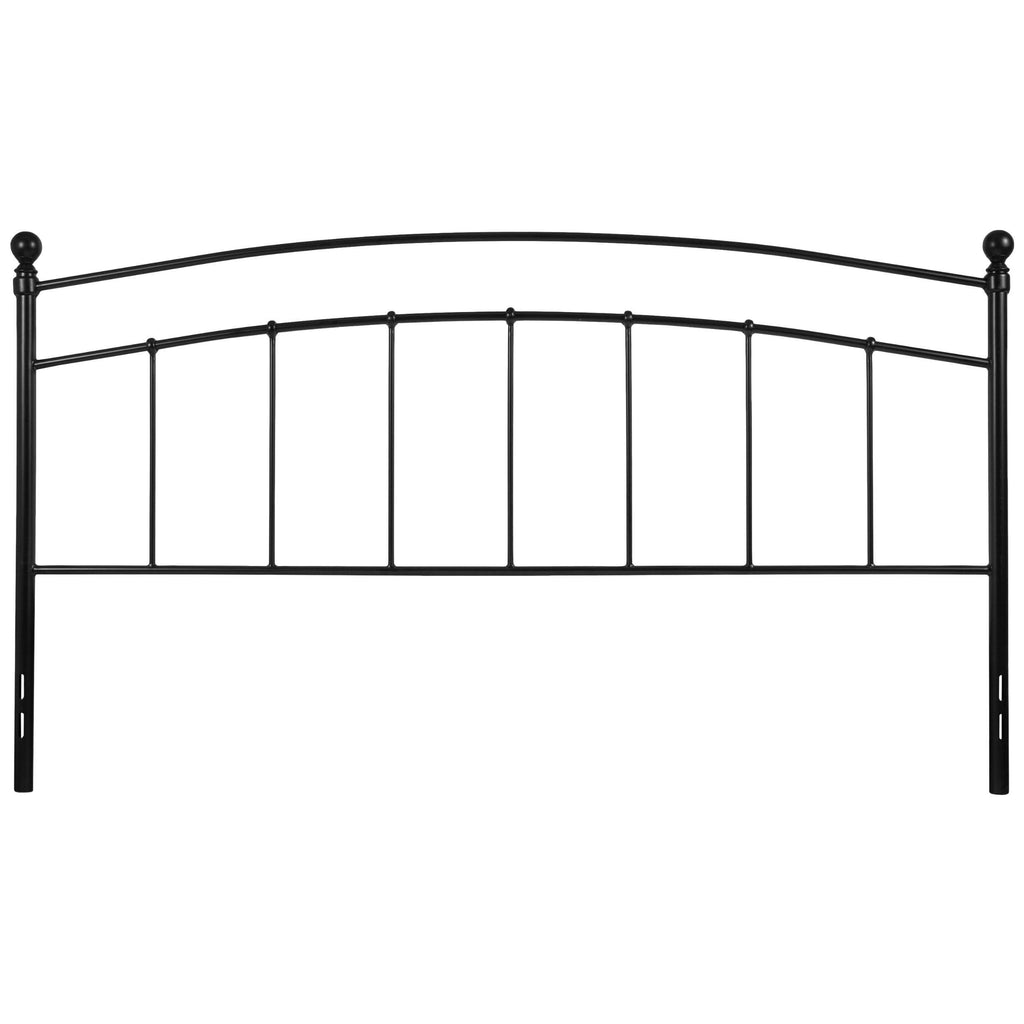 Black Metal Twin Size Headboard H739354