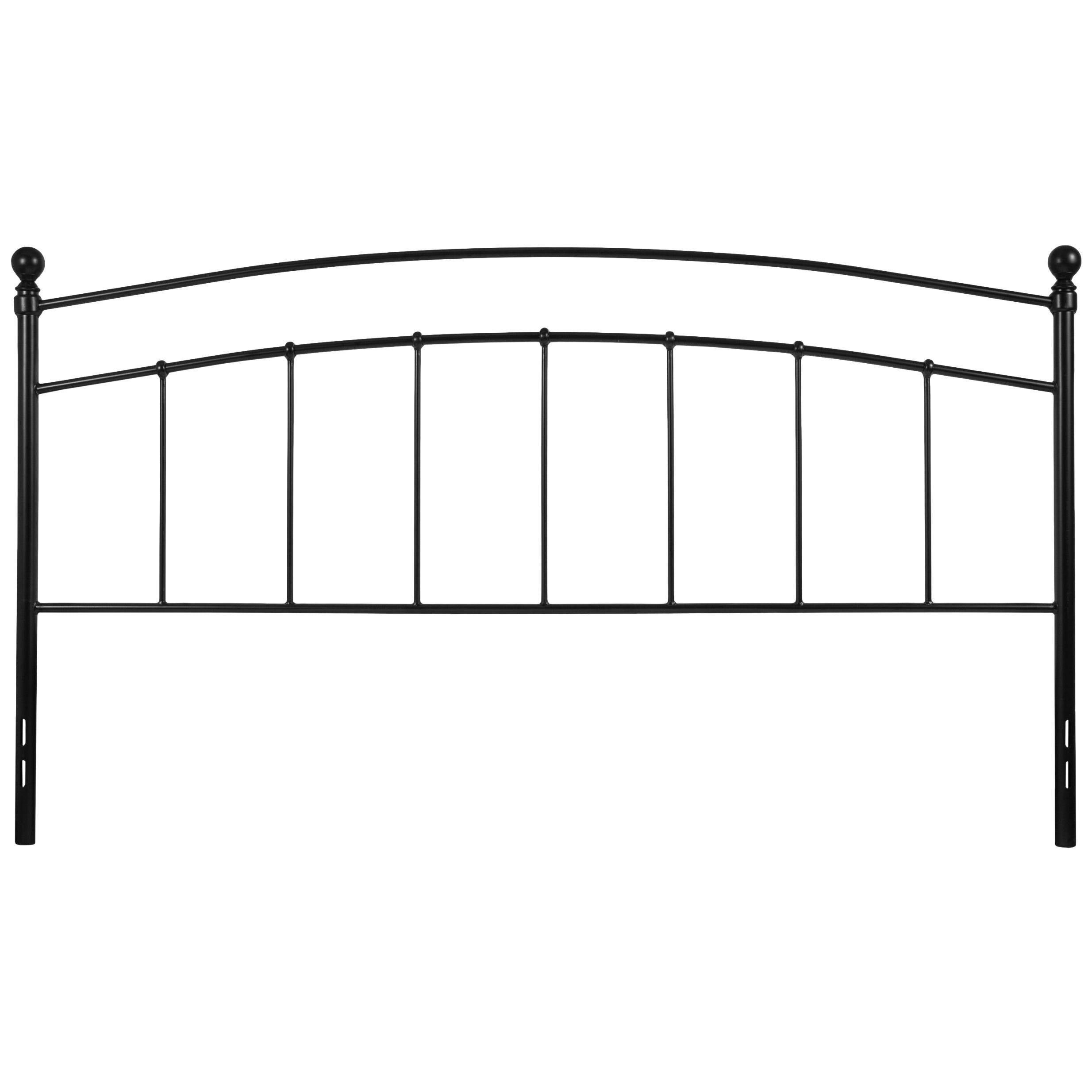Black Metal Twin Size Headboard H739354