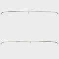 316LS 77 1/2 Inch SS Boat Bow Grab Rails (Pair) V11321