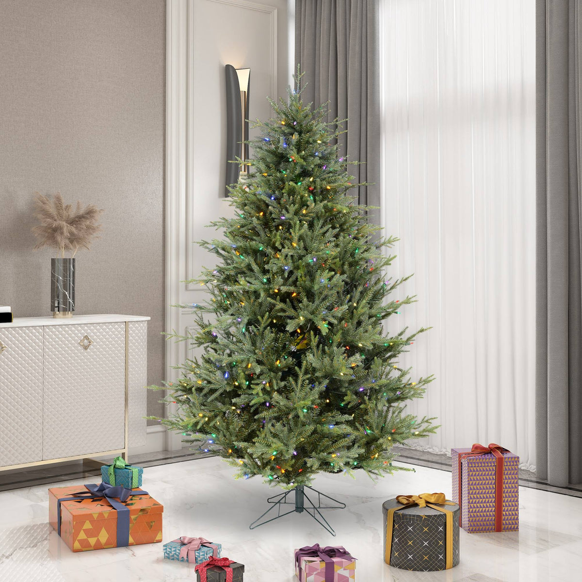 6.5 ft. x 56 in. LED Tree M8519