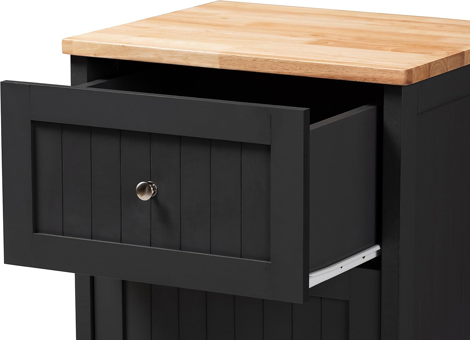 Dark Grey Oak Brown Kitchen Cabinet K976334