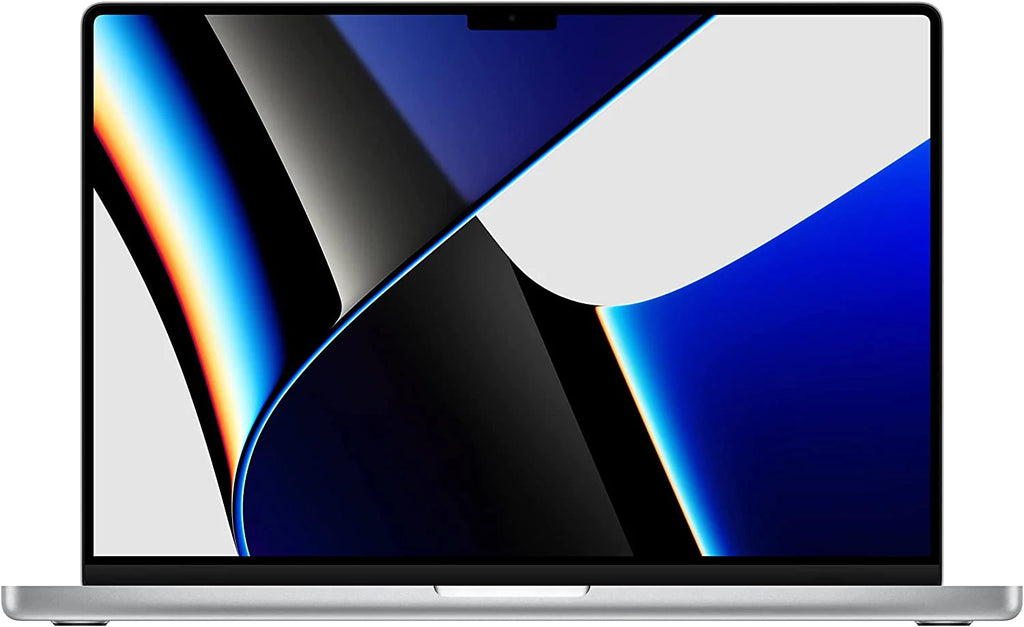 Refurbished MacBook Pro 14" Laptop, M1 Pro, 8 Core CPU, 14 Core GPU, 16GB RAM, 512GB SSD, Silver, Blue Bag U926332