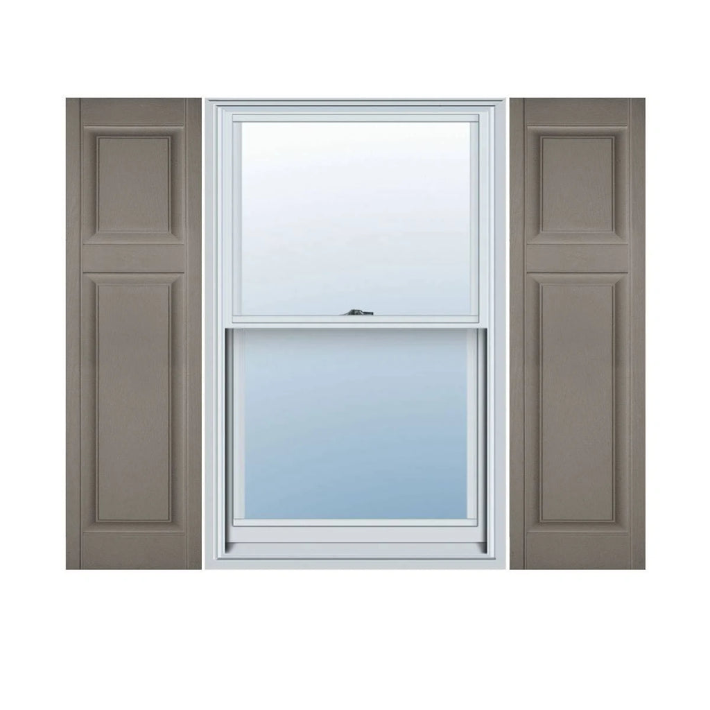 14 1/2x22 Raised Panel Shutters Per Pair X950
