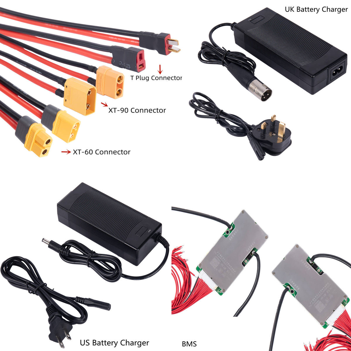 36V 2A Lithium Battery Charger for Electric Bike U831264