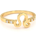14k Yellow Gold Diamond Ring Y89843