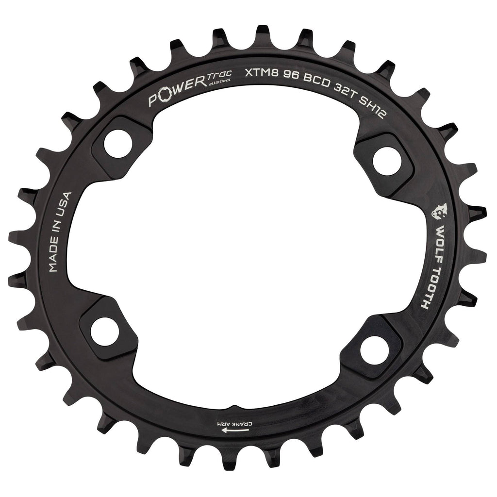 32T 96 BCD 4-Bolt Elliptical Chainring L579
