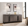 Distressed Gray Wood Buffet B483