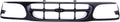 Front Black Shell Grille Assembly Grill And Insert With Emblem Provision For Ford Explorer 1995-2001 O621331
