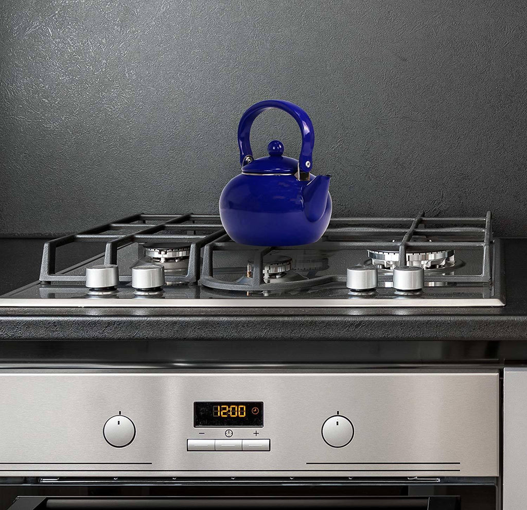 2 Quart Indigo Teakettle K664
