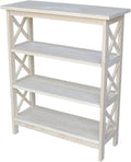 3-Tier X-Sided Bookcase R137