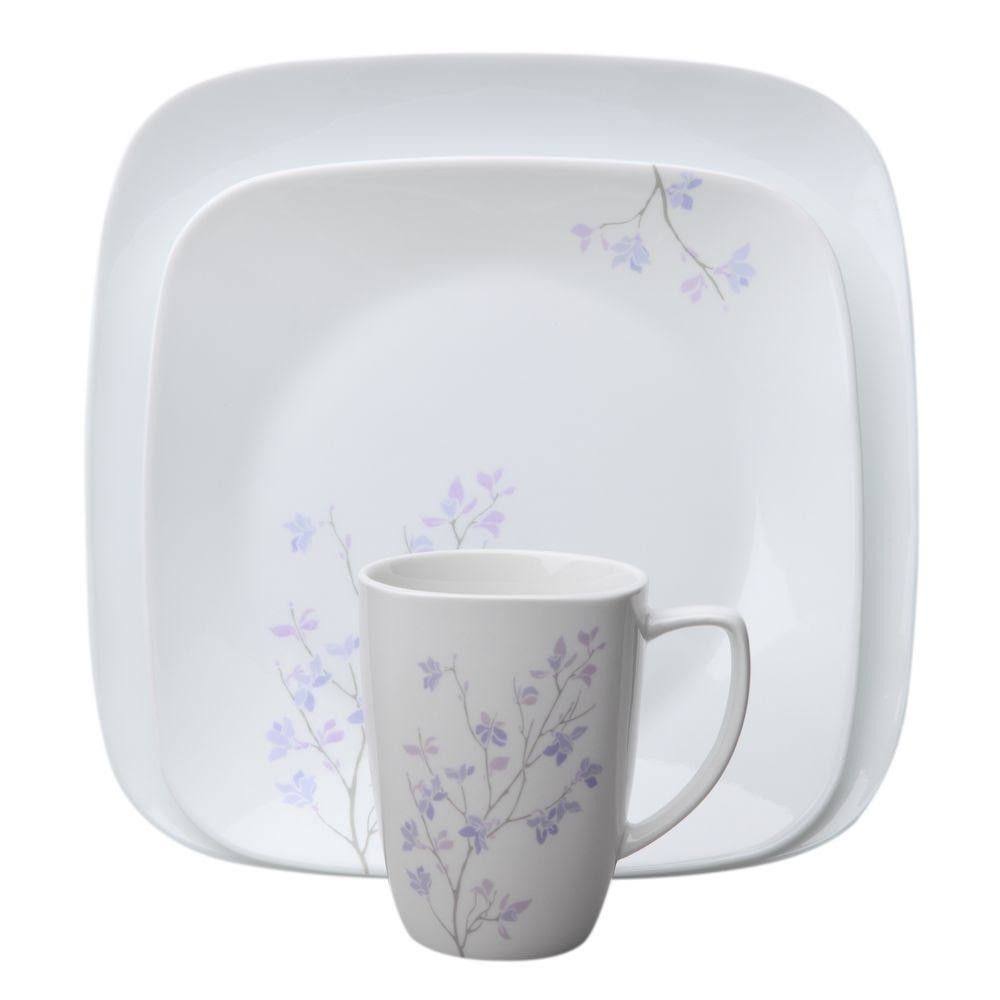 16 Piece Square Dinnerware Set G977778