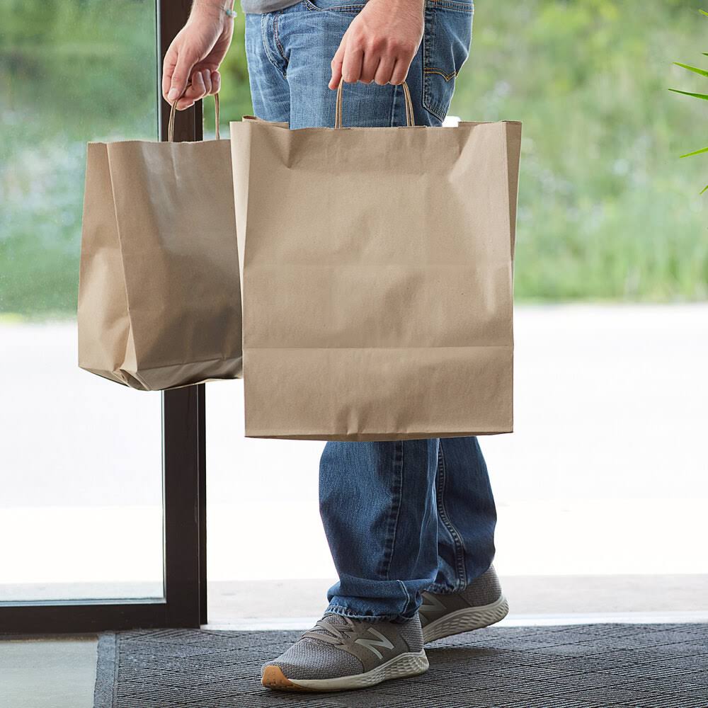 14 inch Sealed Paper Bag J166574
