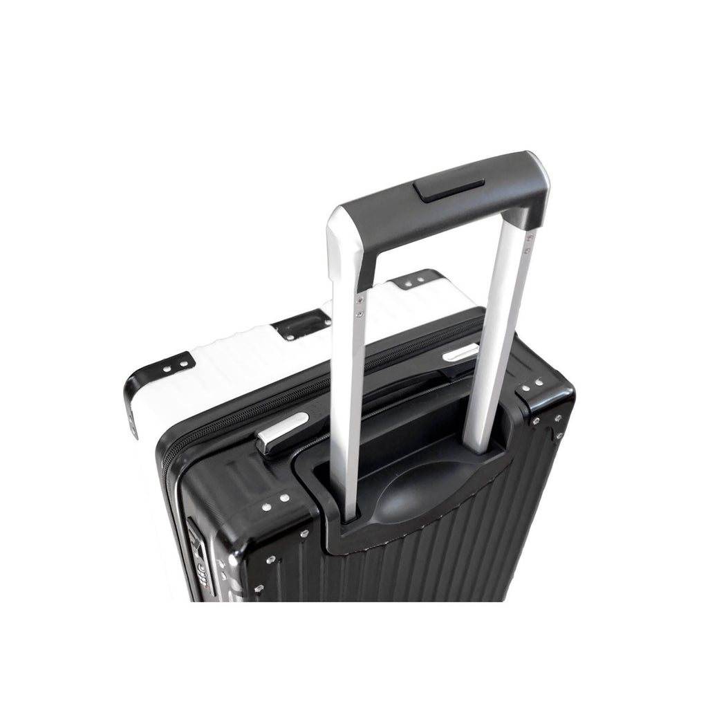 White 21x22 Carry on Suitcase A291