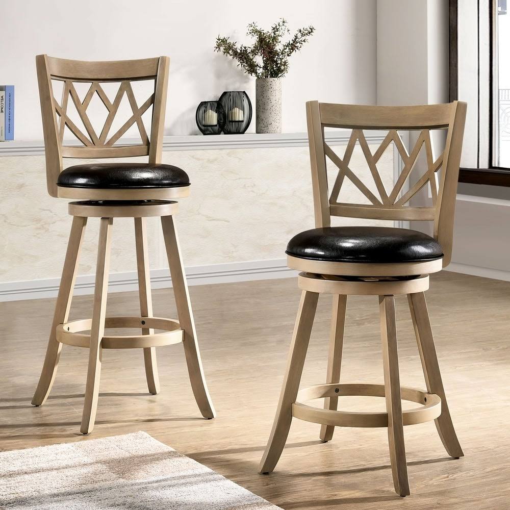 Maple Swivel Barstool L473