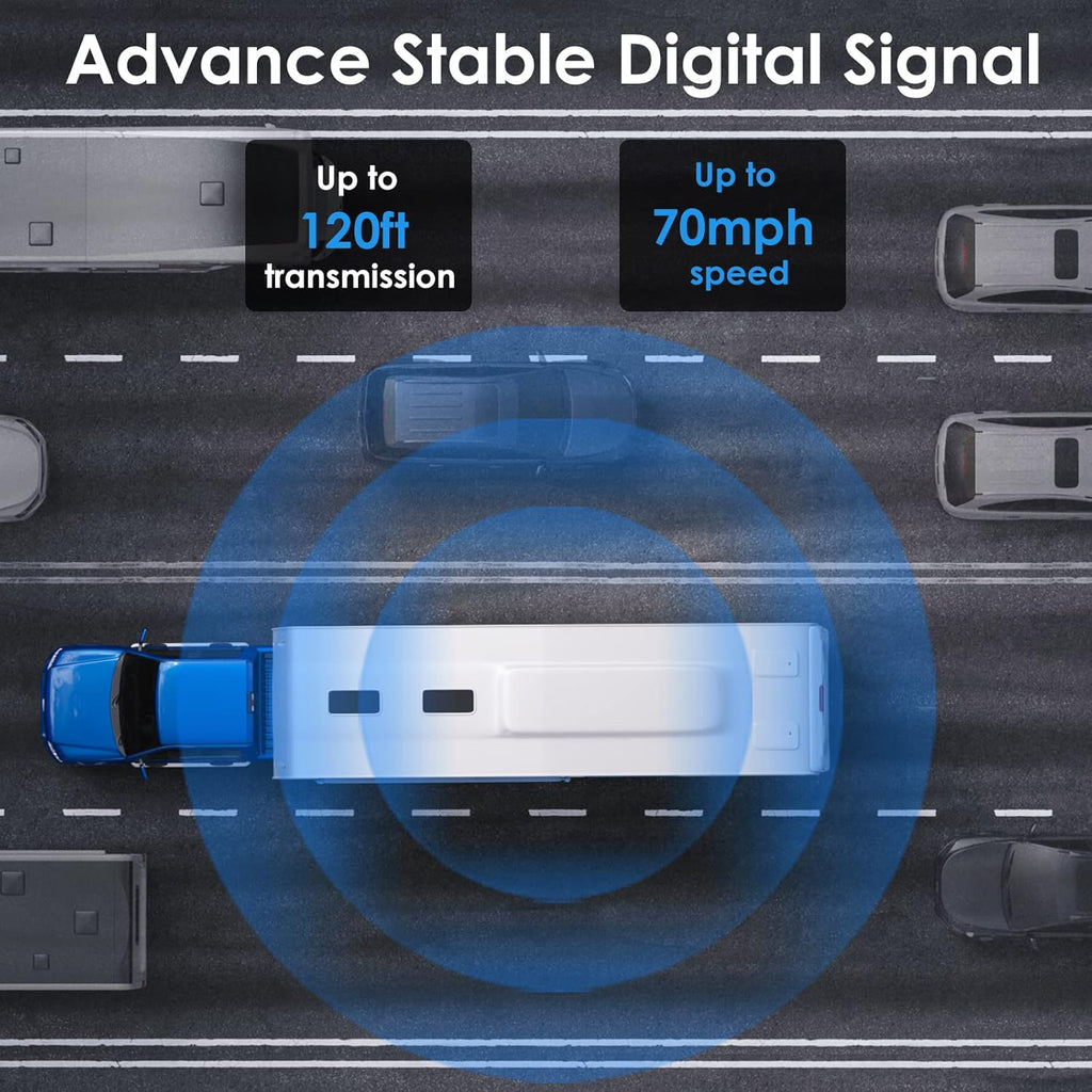 HD Wired Backup Camera System Kit with 7" LCD Monitor H877