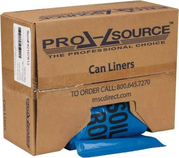 32 Gal Blue Hazardous Waste Bags W472